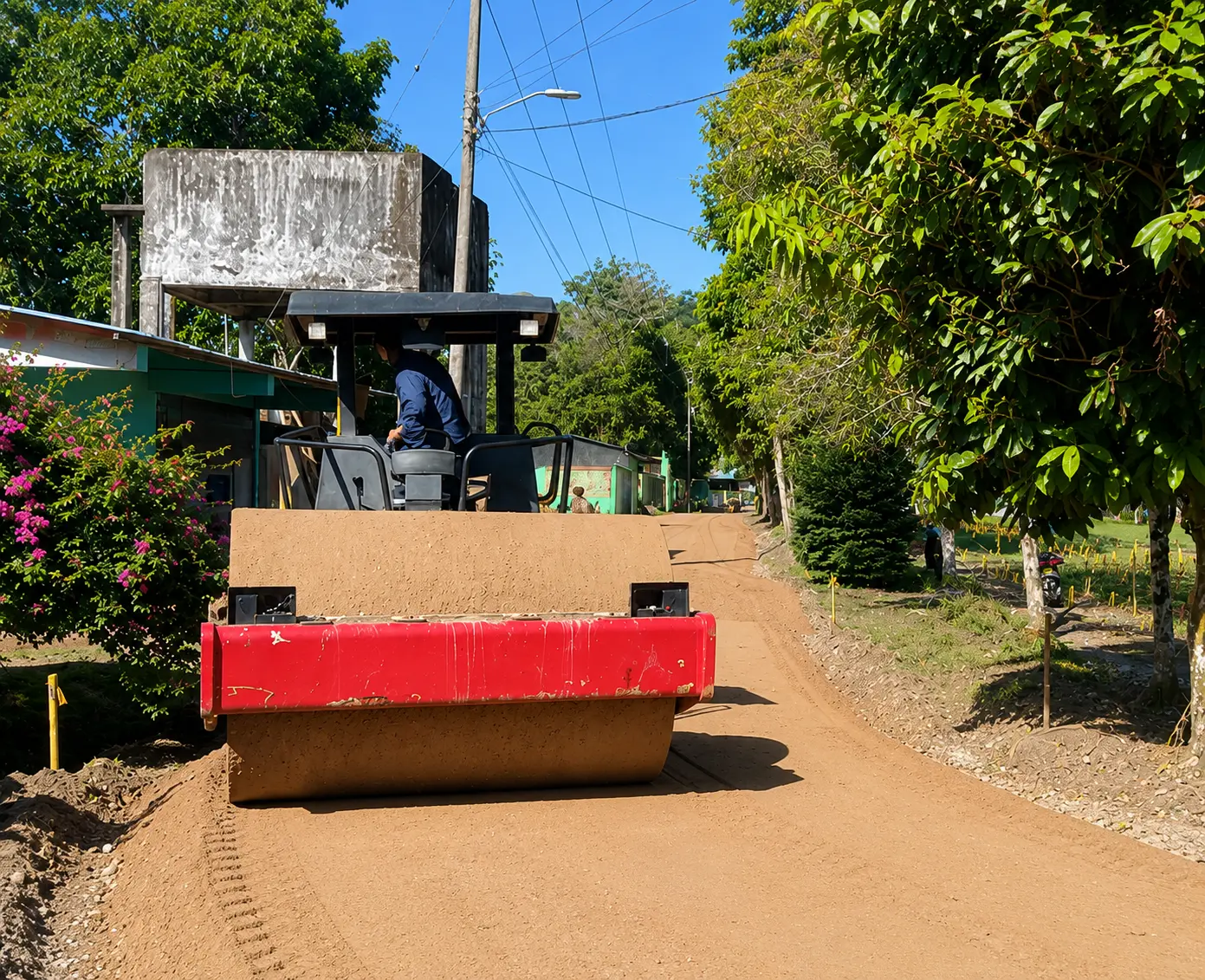 Compactación de la subrasante