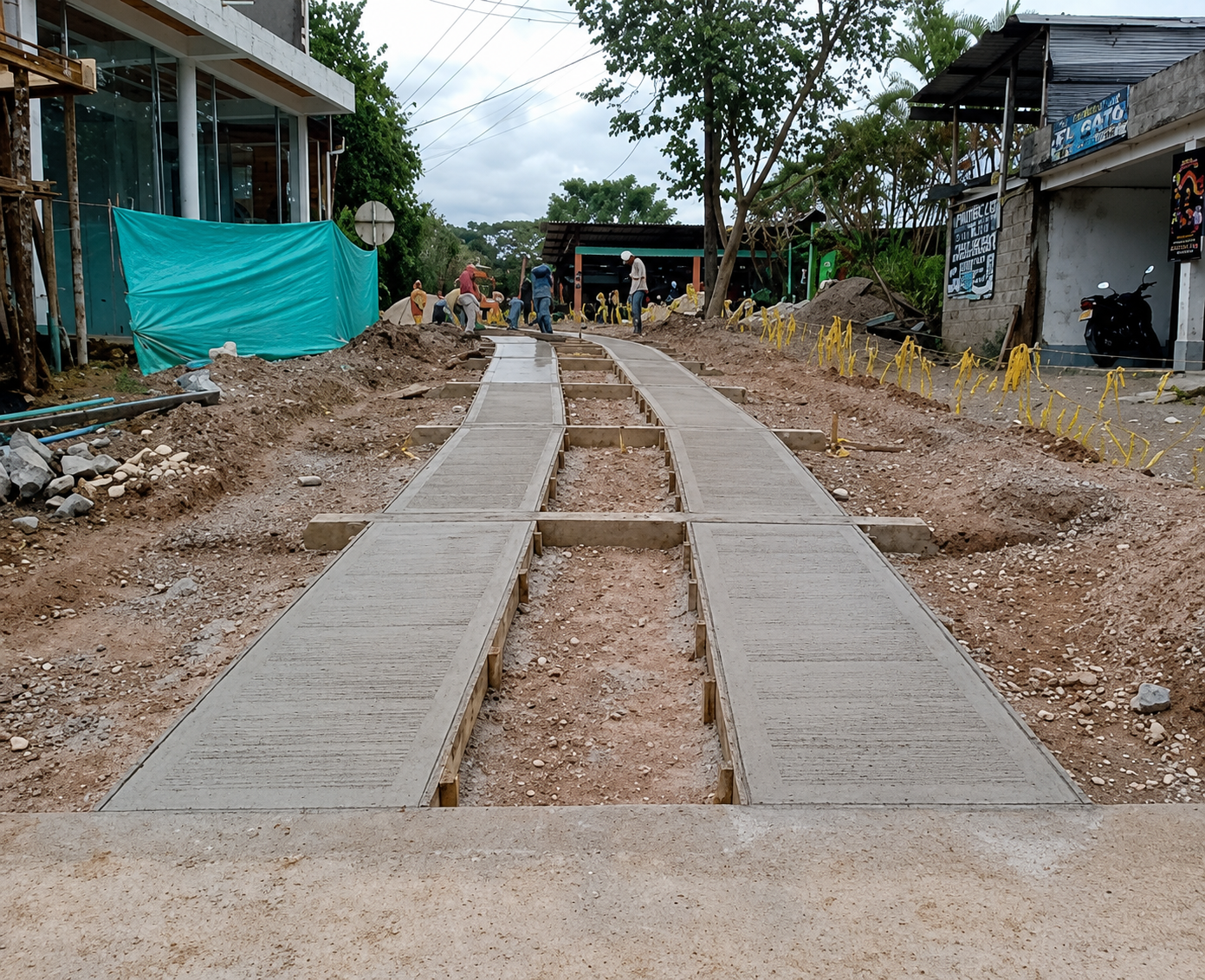 AVANZA construyó una placa huella en la vereda Carmelitana de Puerto Asís — imagen 8