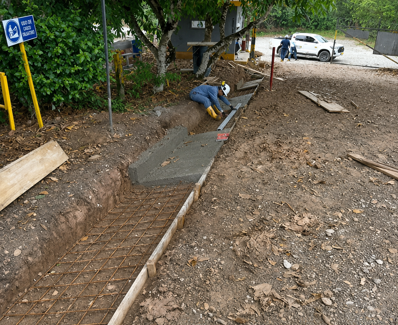 AVANZA ejecutó obras de mejoramiento de cerramientos, cunetas y redes sanitarias — imagen 7