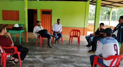 Mejoramiento vial comunitario