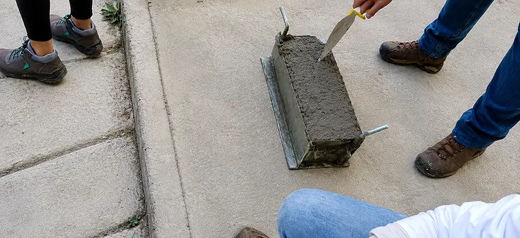Elaboración y acabado de mezcla de concreto
