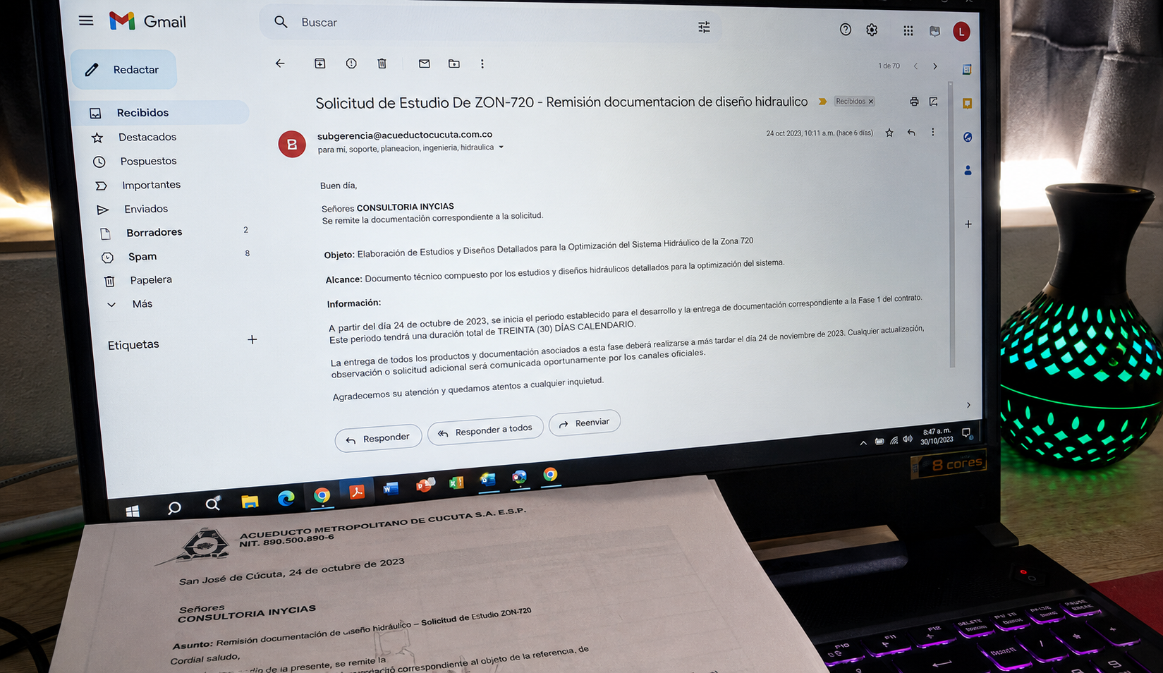 AVANZA sigue con el cierre del Contrato de Interventoría No. 1243-2024 en San Miguel