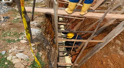 Verificación de tubería instalada